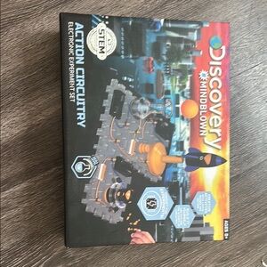 Action Circuitry Electronic Experiment Set - Black and Orange